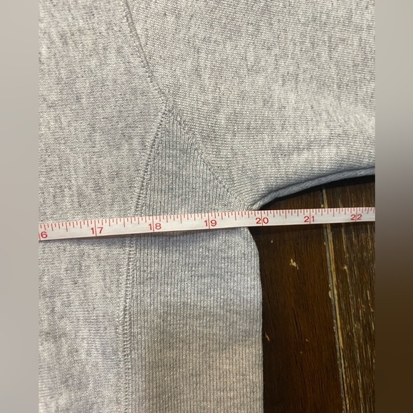 Vintage RARE Champion Reverse Weave Warm Up Turtleneck Sweatshirt Size XS Gray - Picture 3 of 5